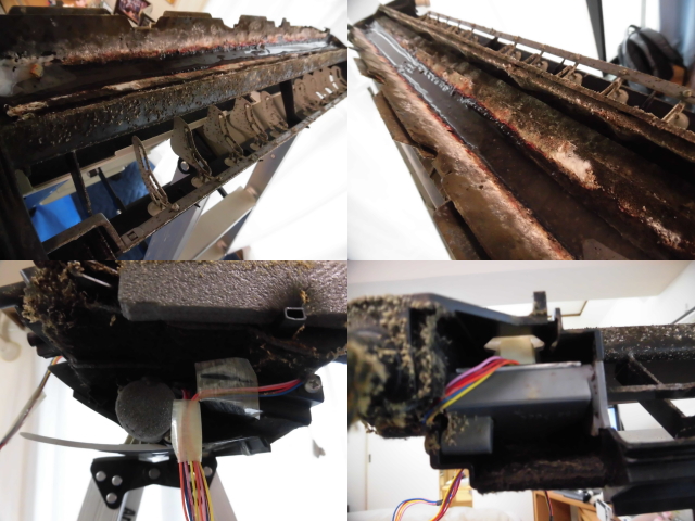 日立エアコンRAS-M40C2-Wクリーニング