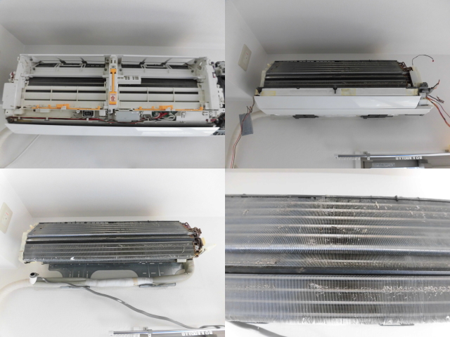 富士通エアコン完全分解クリーニング