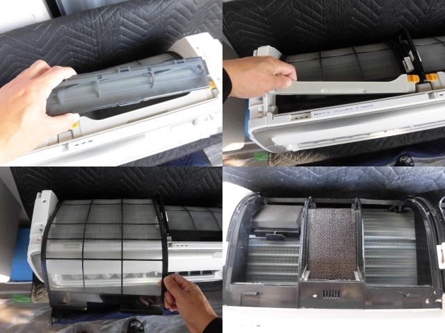 ダイキンエアコン完全分解クリーニング