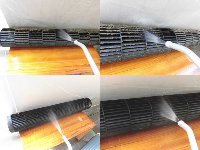 ダイキンエアコン完全分解クリーニング