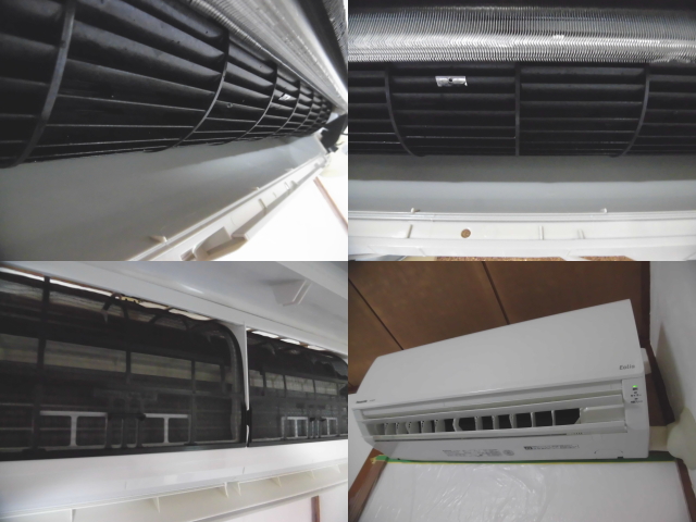 パナソニックエアコン分解クリーニング