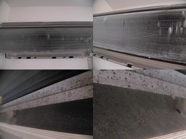 日立エアコン完全分解クリーニング